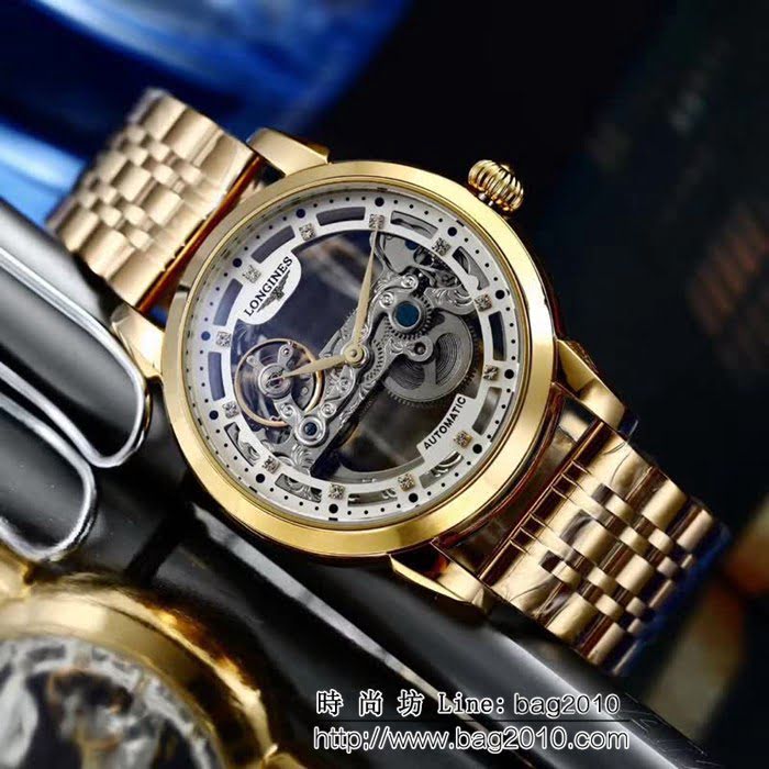 LONGINES浪琴 高級定制 全自動機械 男士腕表 WSS0247